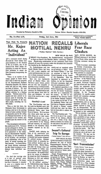 Indian Opinion Vol.59 No.21 Jun 1961
