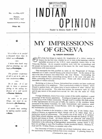 Indian Opinion Vol.54 No.11 Mar 1956