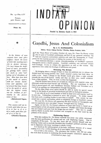 Indian Opinion Vol.54 No.13 Mar 1956