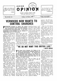 Indian Opinion Vol.55 No.8 Mar 1957