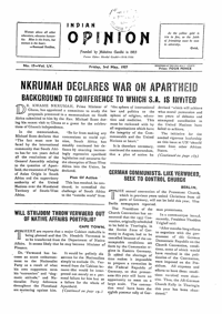 Indian Opinion Vol.55 No.17 May 1957