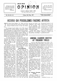 Indian Opinion Vol.55 No.20 May 1957