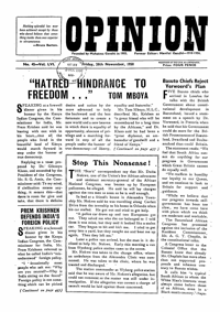 Indian Opinion Vol.56 No.45 Nov 1958