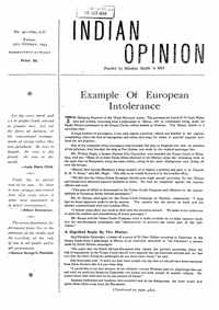 Indian Opinion Vol.52 No.40 Oct 1954