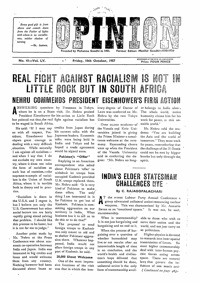 Indian Opinion Vol.55 No.41 Oct 1957