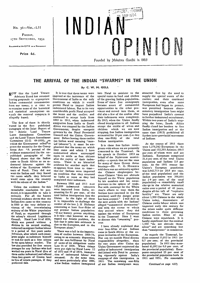 Indian Opinion Vol.52 No.36 Sep 1954