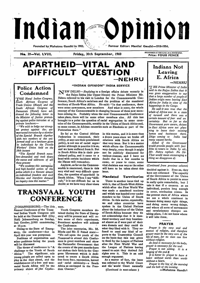 Indian Opinion Vol.58 No.39 Sep 1960