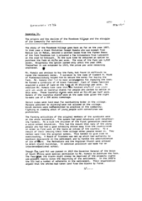 The origins and the decline of the Roosboom Village and the struggle of its community for survival
