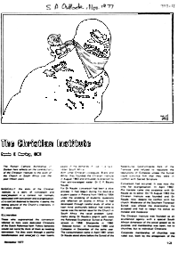The Christian Institute