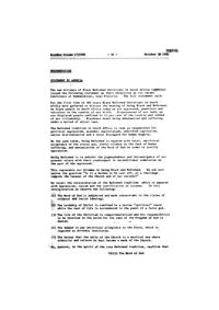 Statement by ABRECSA