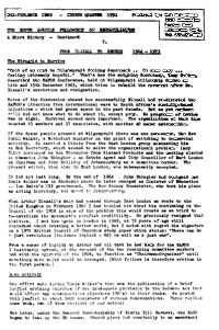 Non-violence news: the South African fellowship of reconciliation
