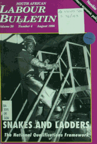 South African Labour Bulletin Volume 20 Number 4 August 1996