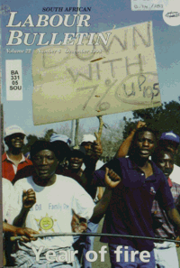 South African Labour Bulletin Volume 22 Number 6 December 1998