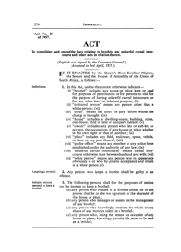 Immorality Act, Act No 23 of 1957