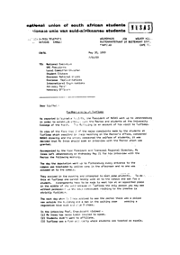 Letter from Clive Nettleton to various organisations
