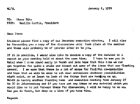 Letter from Neville Curtis to Steve Biko