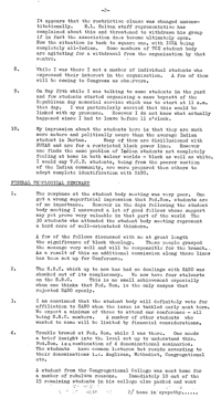 Letter from Steve Biko to the executive
