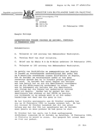 A letter from R F Botha to Geagte Kollega