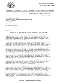 Letter from Reverend David Russell to Errol K. Moorcroft
