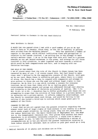 Letter from Reverend David Russell to farmers in the Kei Road district
