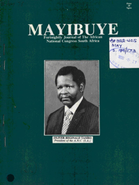Mayibuye Volume 1 Number 4 July 1978