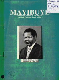 Mayibuye Volume 1 Number 6  August 1978 