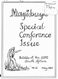 Mayibuye Volume 3 Number 10 May 1969