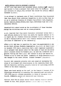 South African Students Movements History