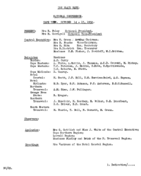 Minutes of the Black Sash National Conference held at Cape Town 1958