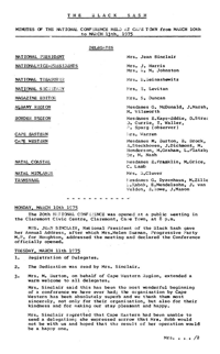 
Minutes of the Black Sash National Conference held at Cape Town 1975
