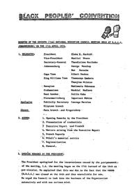 Black Peoples Convention: Minutes of the Seventh National Executive Council Meeting held at D.O.C.C. Johannesburg, on the 17th April 1976

