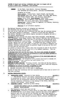 Minutes of the Black Sash National Conference held at Cape Town 1979