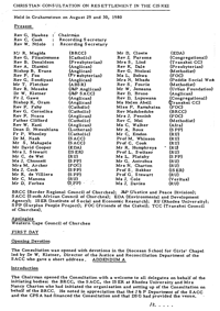 
Minutes of meeting of the Christian Consultation on Resettlement in the Ciskei held in Grahamstown on August 29 and 30, 1980
