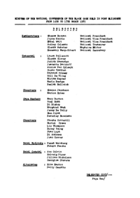 
Minutes of the National Conference of the Black Sash held in Port Elizabeth
