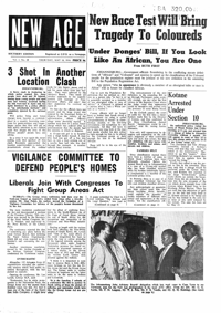 New Age Vol.2 No.2856 May. 1956