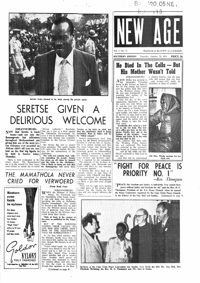 New Age Vol.2 No.5156 Oct. 1956