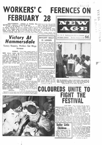 New Age Vol.6 No.18 Feb. 1960