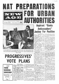 New Age Vol.6 No.33 Oct. 1960
