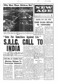 New Age Vol.8 No.6 Nov. 1961