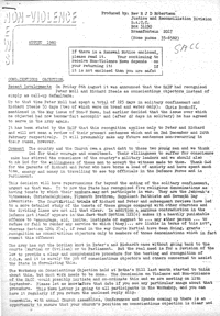 Non-Violence News, August 1980