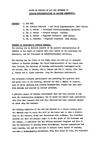 Notes on meeting of ANC NEC