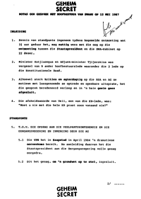 Notas oor gesprek met hoofbestuur van SWANU op 12 Mei 1987
