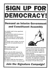 Sign up for Democracy!
