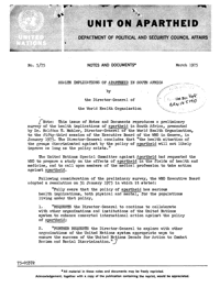 Health implications of apartheid in South Africa
