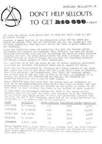 
APDUSA Bulletin 3: Dont help sellouts to get R40 000 a year
