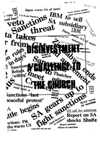 Disinvestment: a challenge to the church