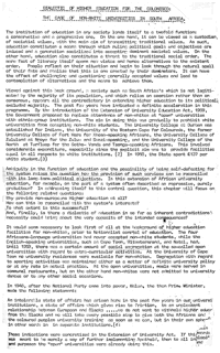 Dialectic of Higher Education for the Colonised: the case of Non-White Universities in South Africa
