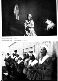 Photographs: showing families relocated into resettlement camps after forced removals
