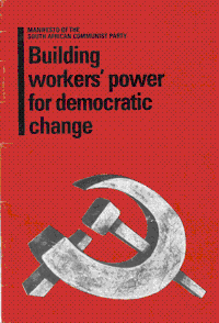 Manifesto of the South African Communist Part