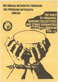 
No bread without freedom : No freedom without bread
